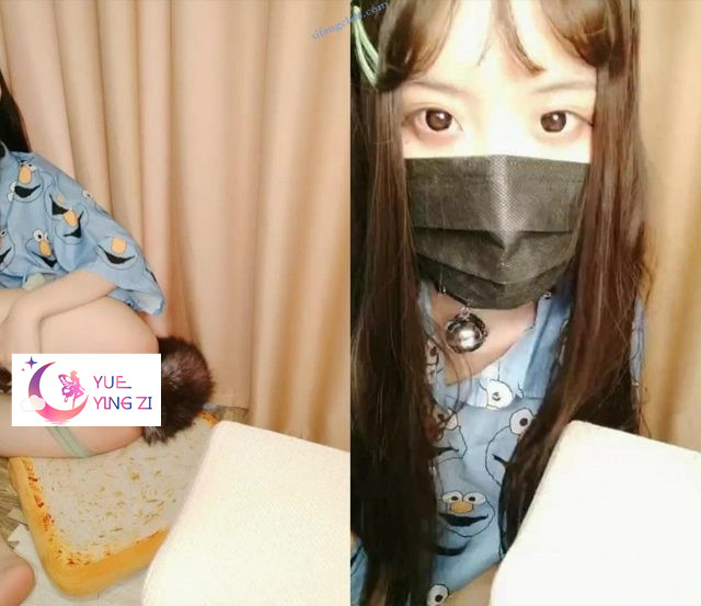 【爆豪胜己】可爱卡哇伊美少女狐狸尾巴肛塞扒开嫩穴特写