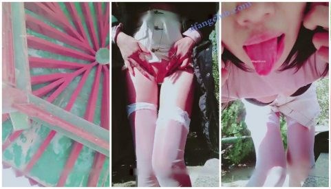 ▲【嫂夫人】公园凉亭鸡蛋放在菊花里 户外直播-福利岛