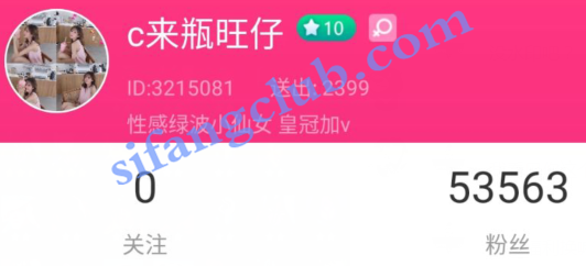 小可爱主播【c来瓶旺仔】ID3215081 福利视频20V-福利岛