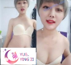 短发美女主播（兮兮）直播间大秀，道具X逼，小穴流白
