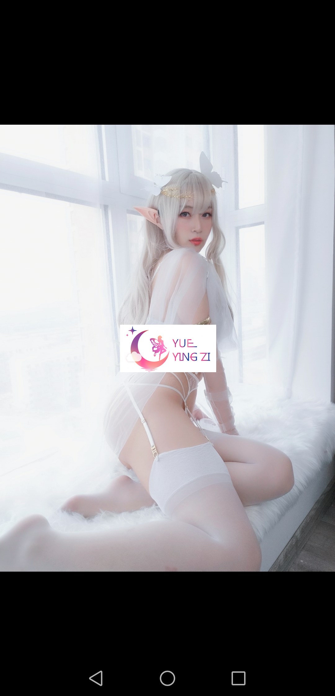 自购微博白银99纯白精灵套加萌兰酱【131p/】-福利岛