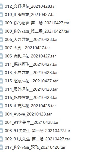 探花 4.27-4.28合集 18V 16G